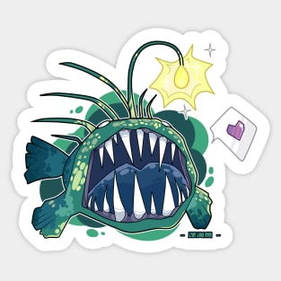 Deep Sea Fish Sticker